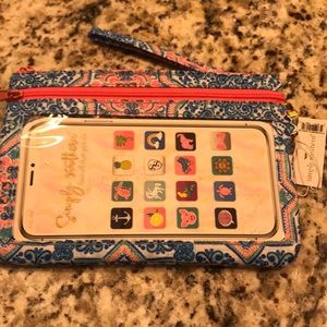 Simply southern phone wristlet blue 💙 pattern New